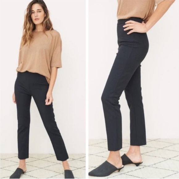 Jenni Kayne Women’s Nylon Black Cropped Dress Pants. Black size 4. - Picture 5 of 12